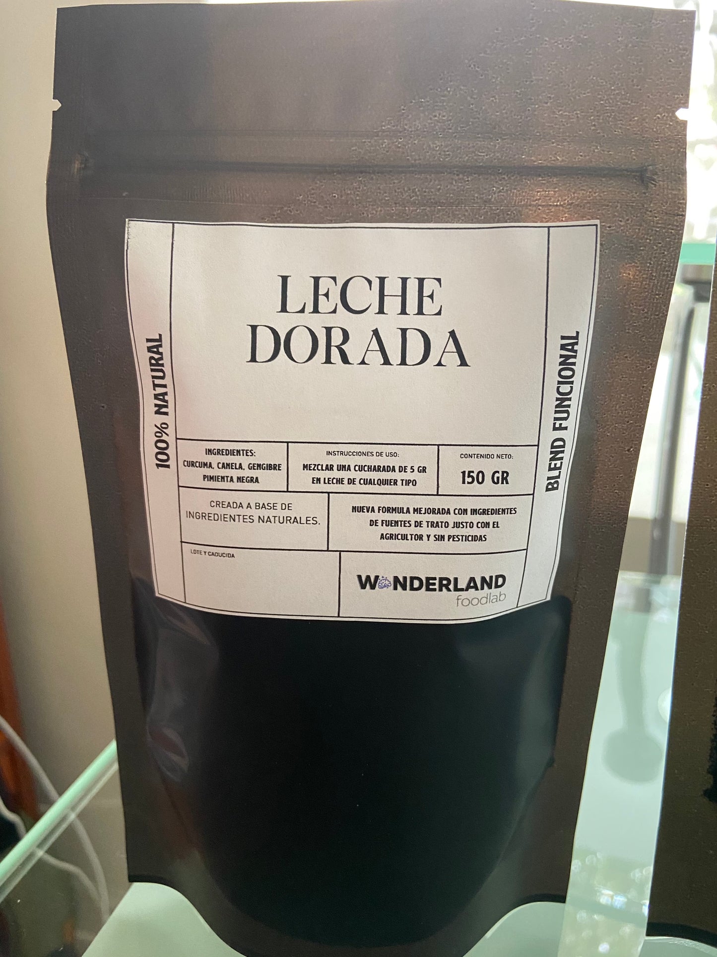 Leche Dorada de Wonderland Foodlab