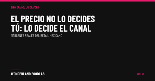 El precio de tu producto no lo decides tú: lo decide el canal