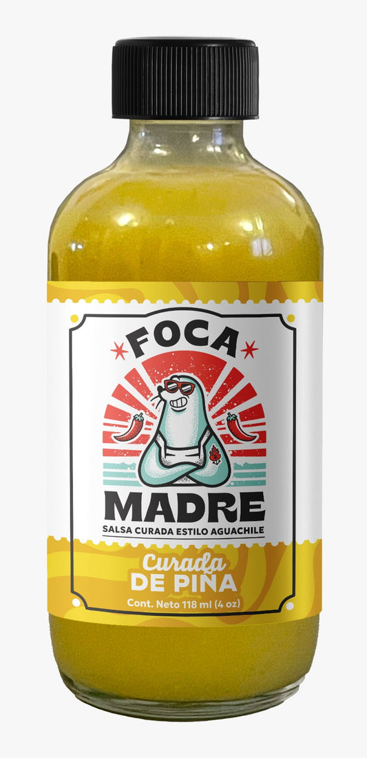 Salsa Piña Curada tipo Aguachile Foca Madre