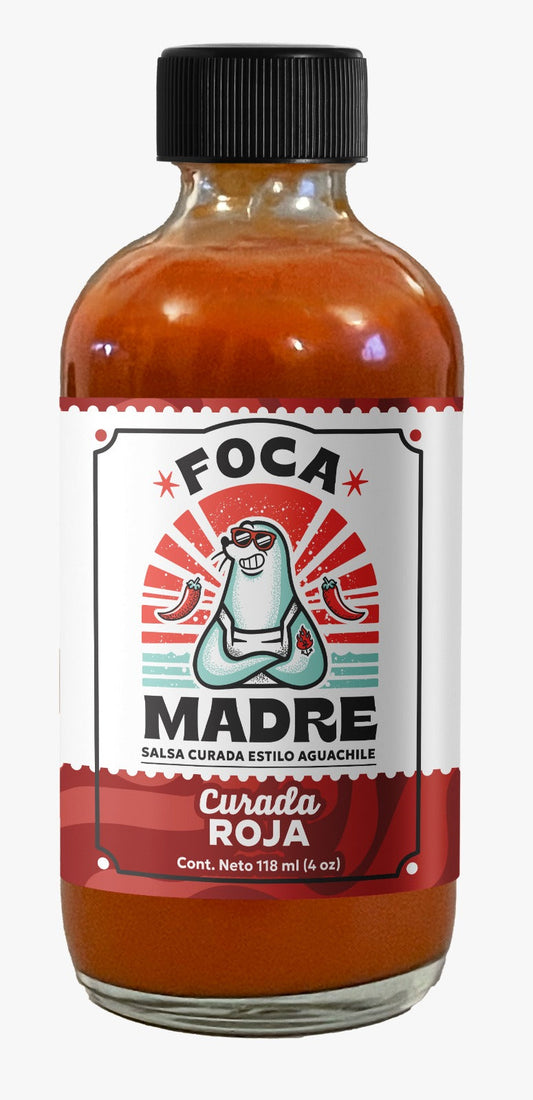 Salsa Roja Curada tipo Aguachile Foca Madre